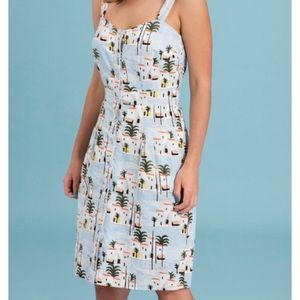 Emily and Fin Hannah Moroccan Palm Trees Dress